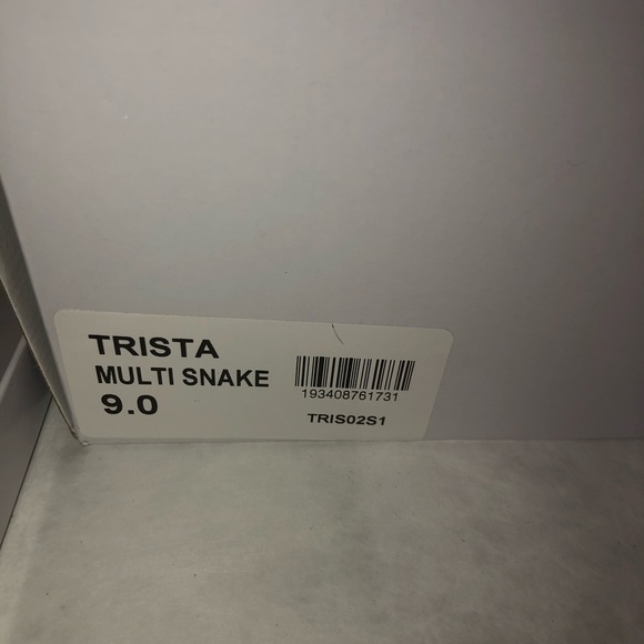 Steve Madden Trista Snake Boots New Bootie - Picture 4 of 4